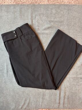 The Limited Classic Black Dress Pants with Button Waist